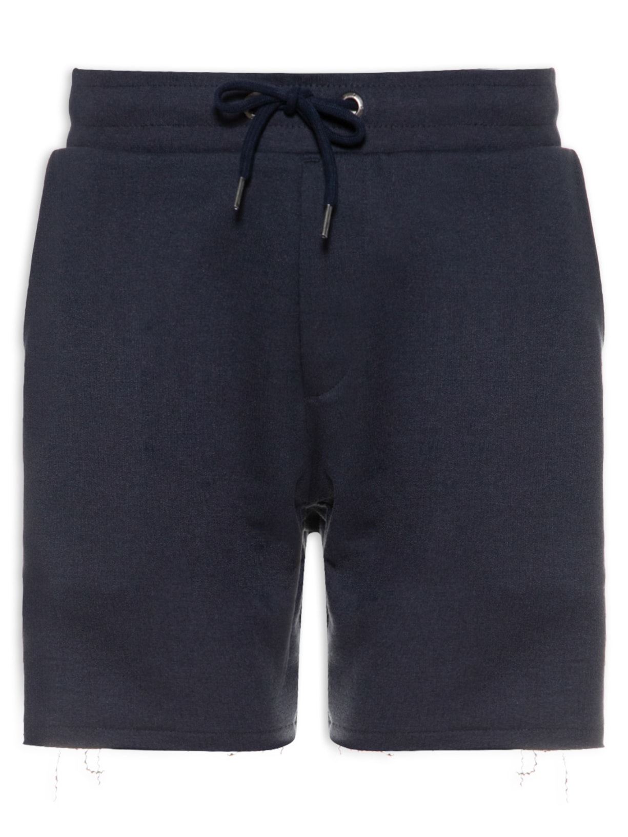 Bermuda Masculina Moletom Básica New - Azul