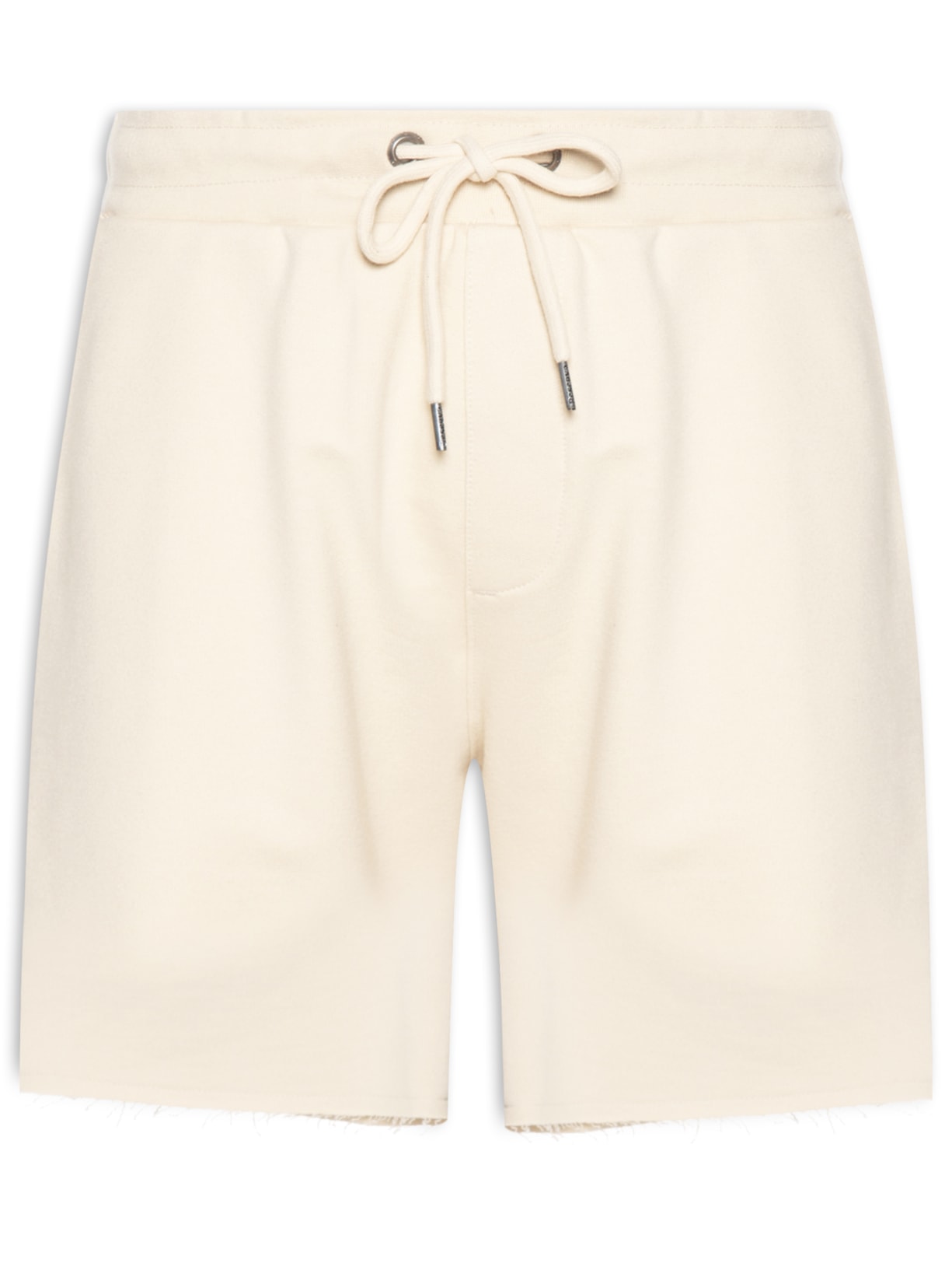 Bermuda Masculina Moletom Básico New - Bege