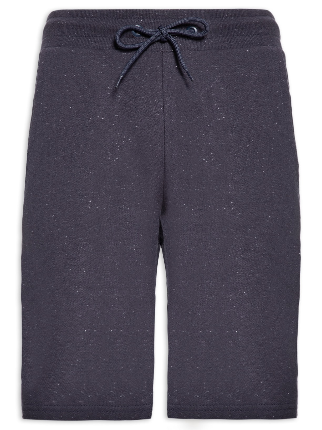 Bermuda Masculina Moletom Botonê - Azul