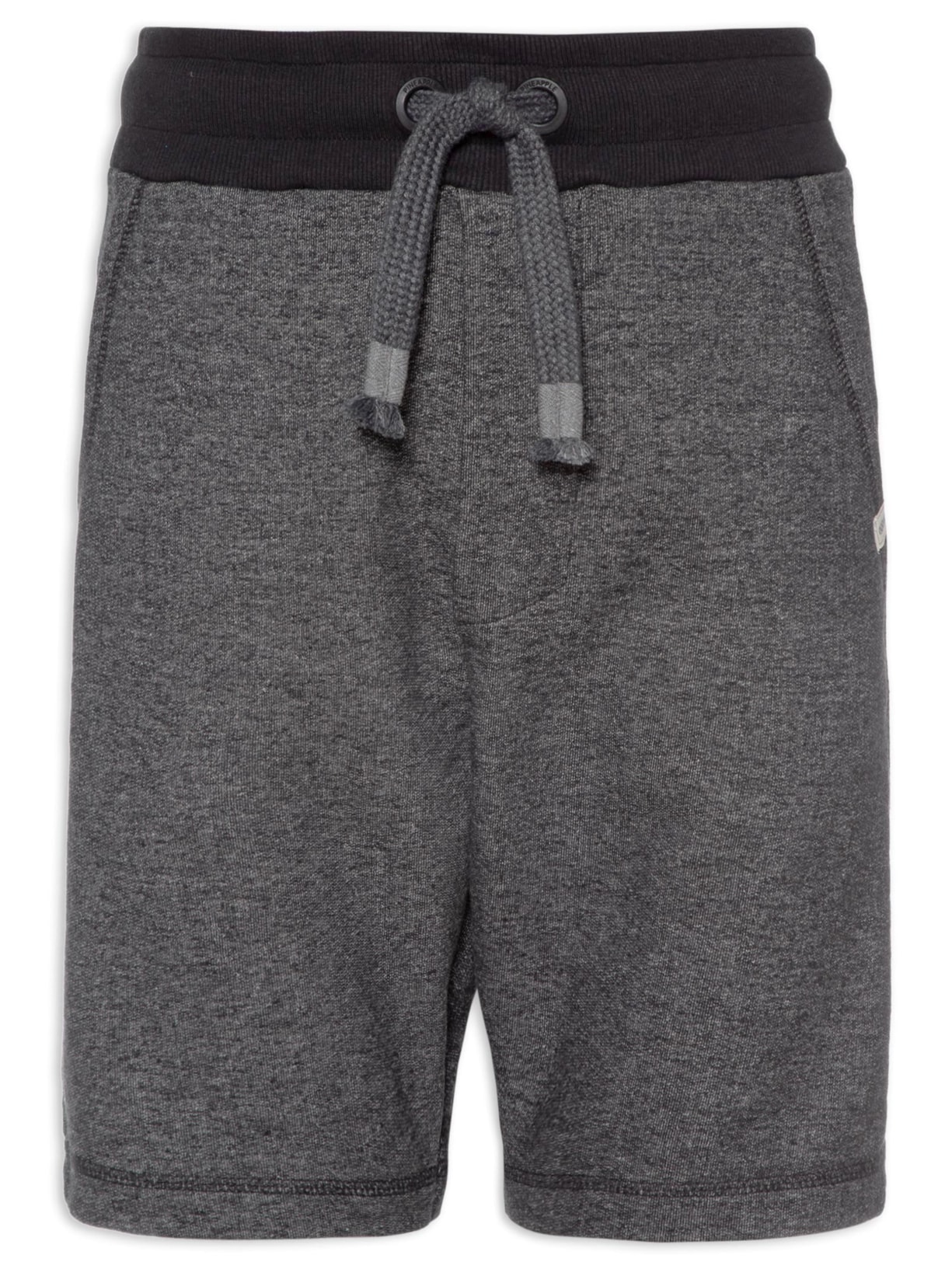 Bermuda Masculina Moletom Botonê - Cinza