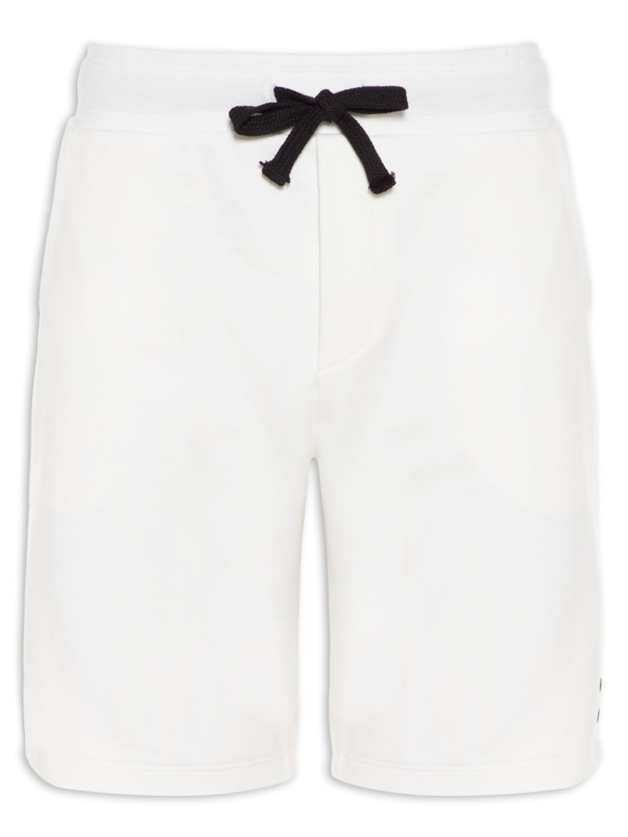 Bermuda Masculina Moletom - Branco