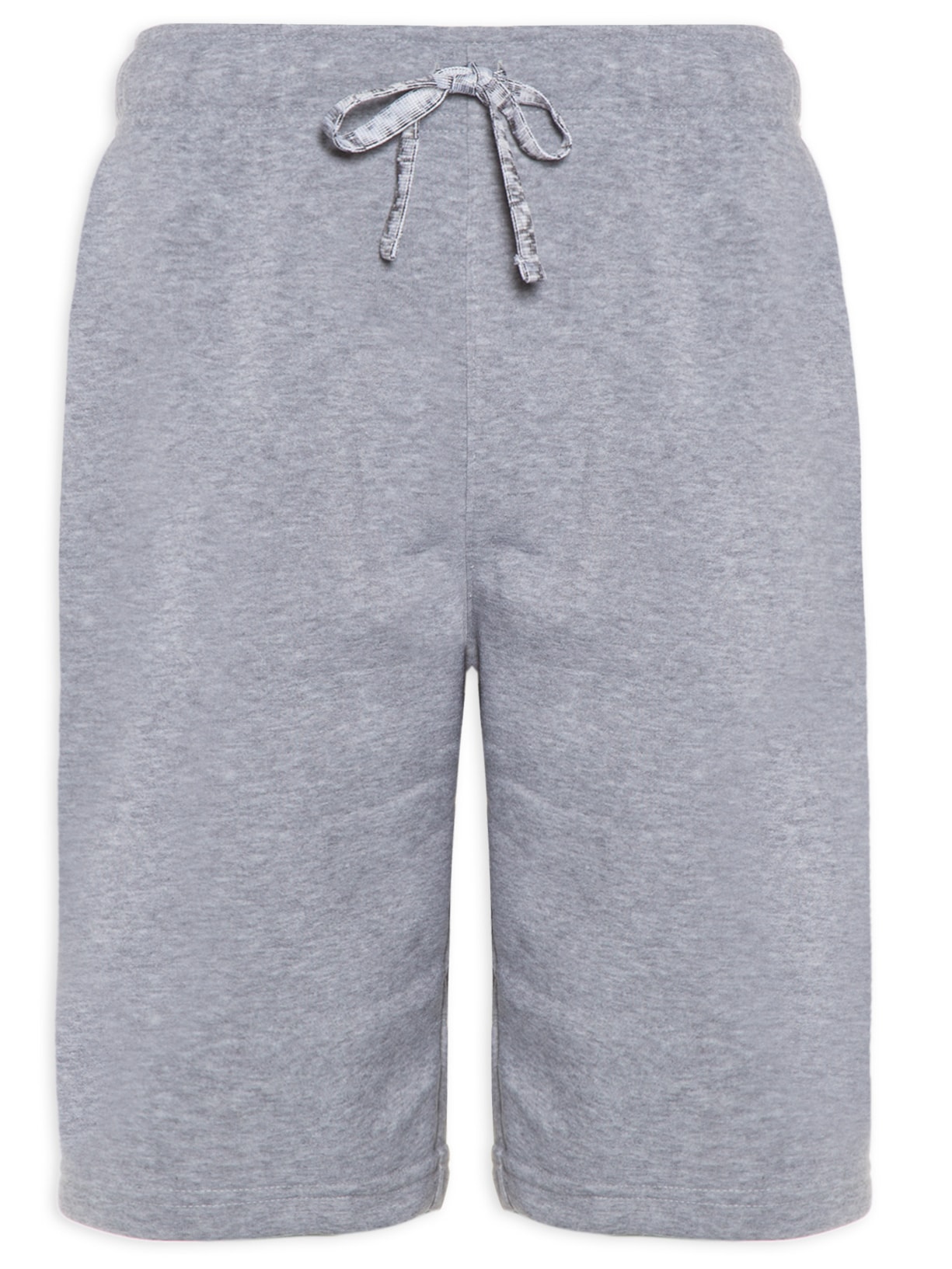 Bermuda Masculina Moletom - Cinza
