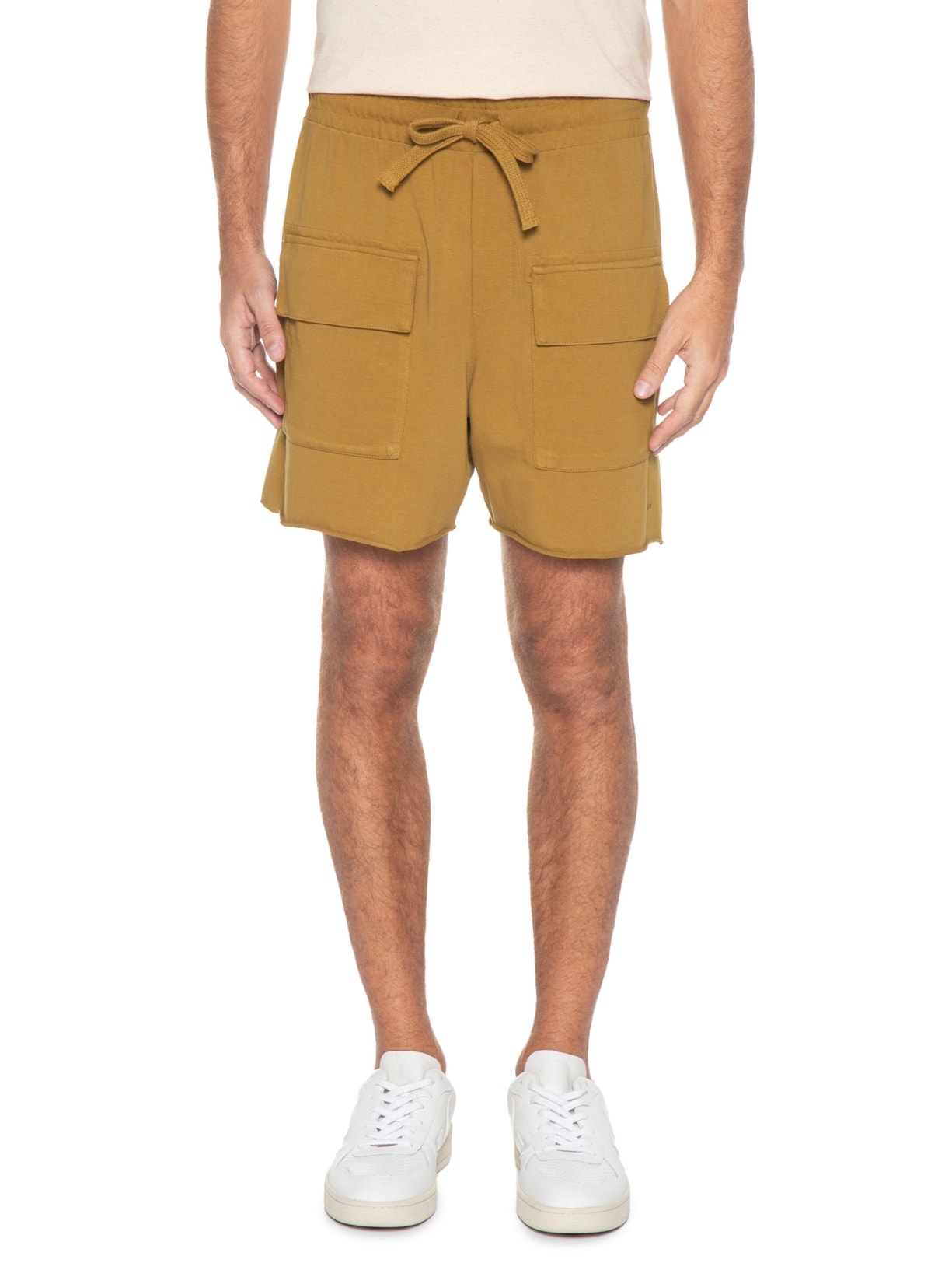 Bermuda Masculina Moletom Denver Osklen Marrom