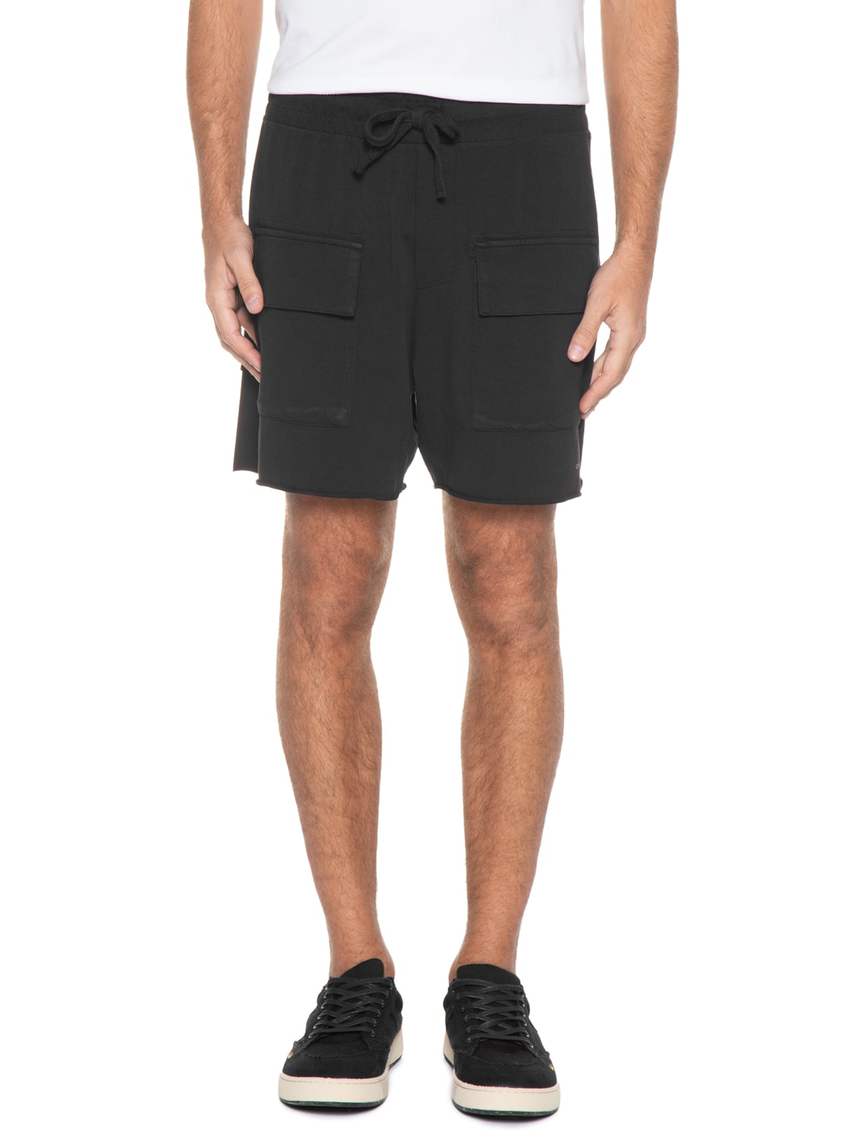 Bermuda Masculina Moletom Denver Osklen Preto