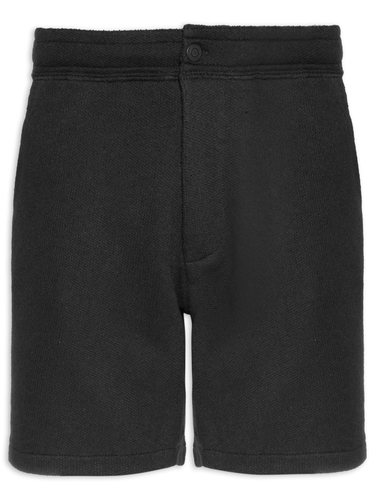 Bermuda Masculina Moletom Eco Esgrima - Preto