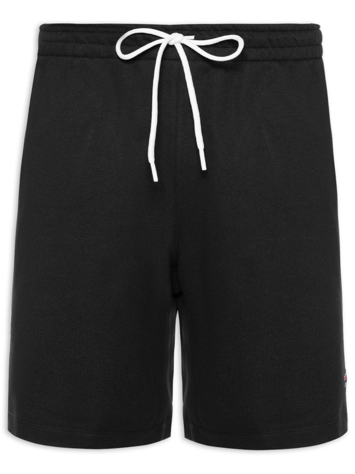 Bermuda Masculina Moletom Letter Ii - Preto