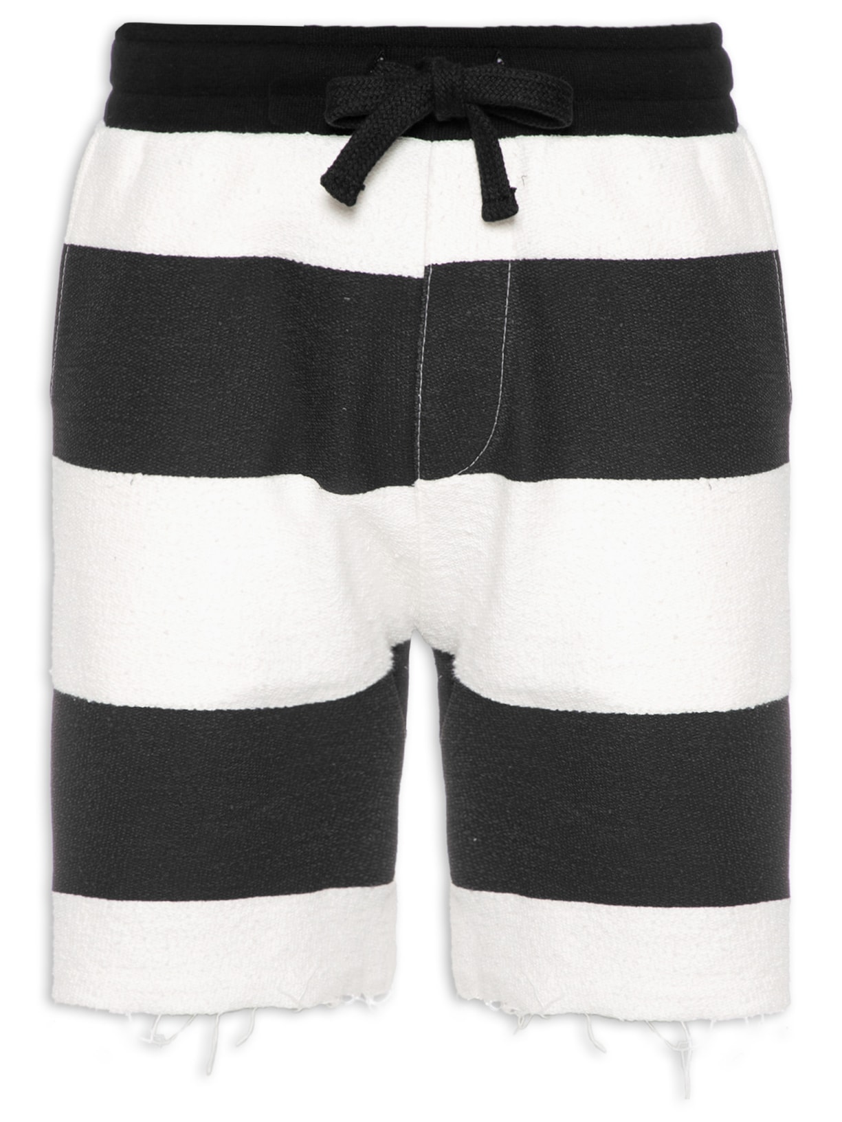 Bermuda Masculina Moletom Max Listras - Preto