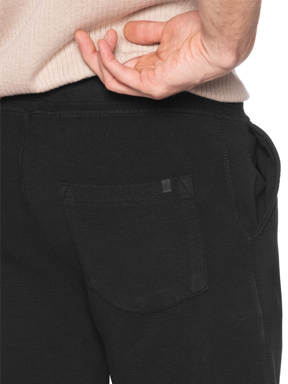 Bermuda Masculina Moletom Neblina Preto Austral