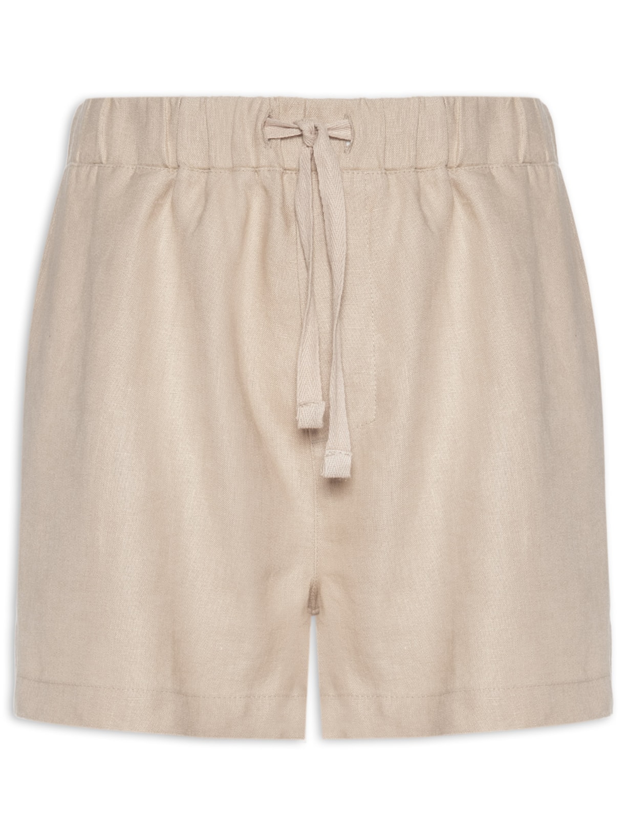 Bermuda Masculina Moletom PJ Linen Class Bege Osklen