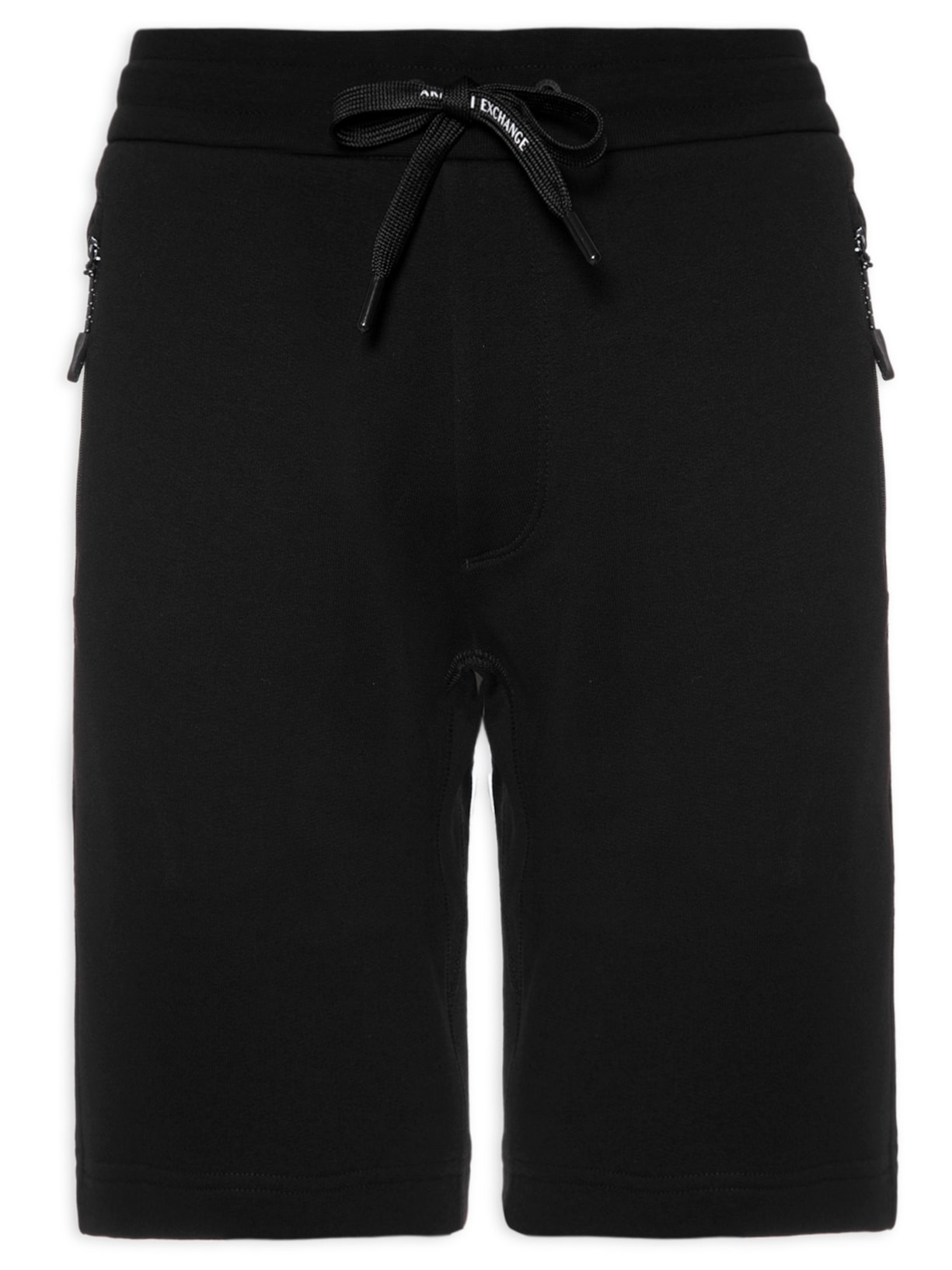 Bermuda Masculina Moletom - Preto