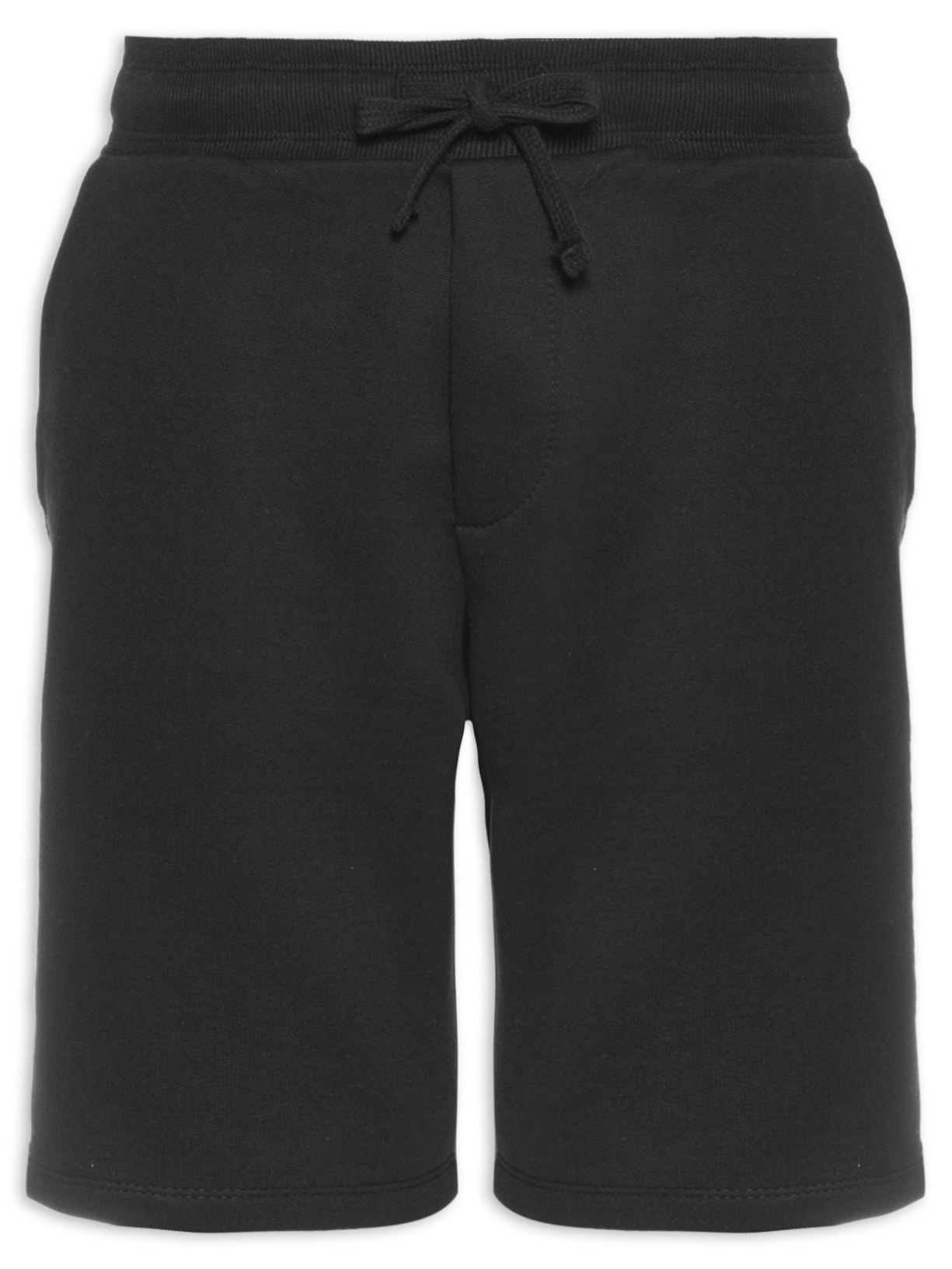 Bermuda Masculina Moletom - Preto