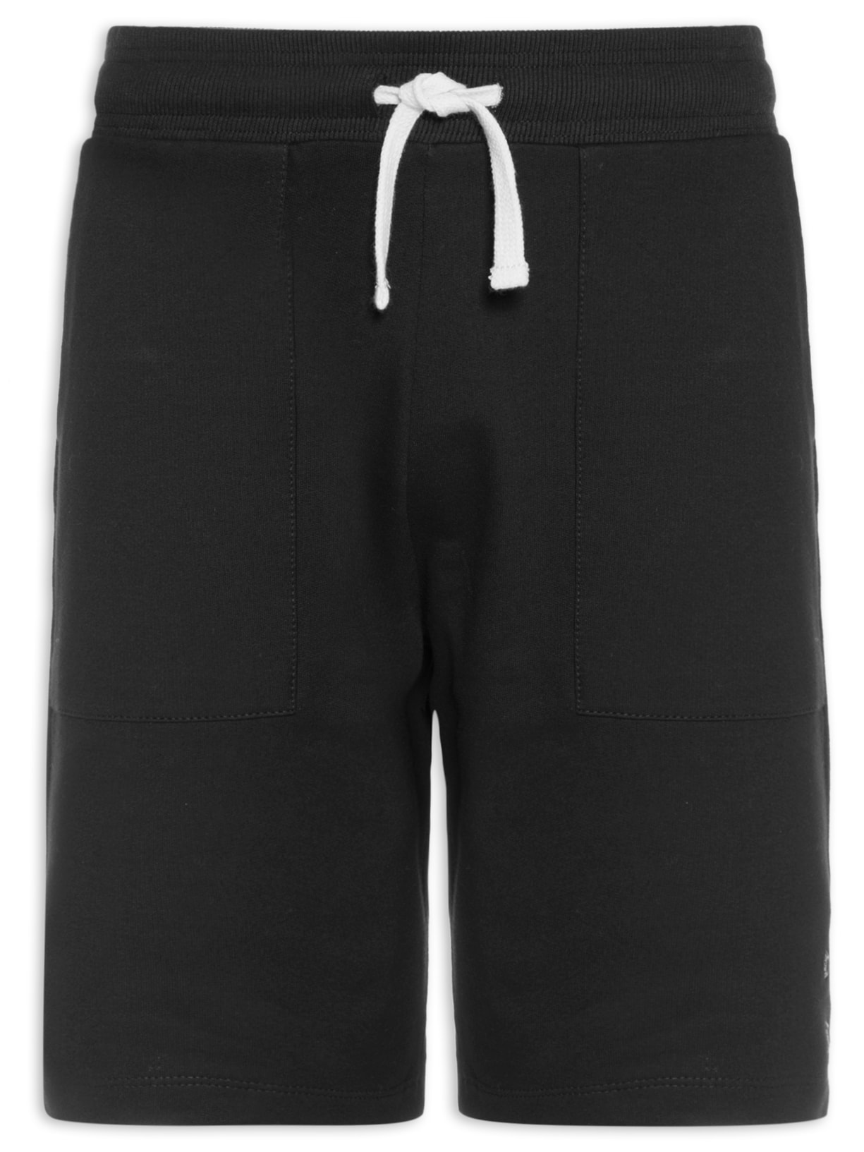 Bermuda Masculina Moletom - Preto