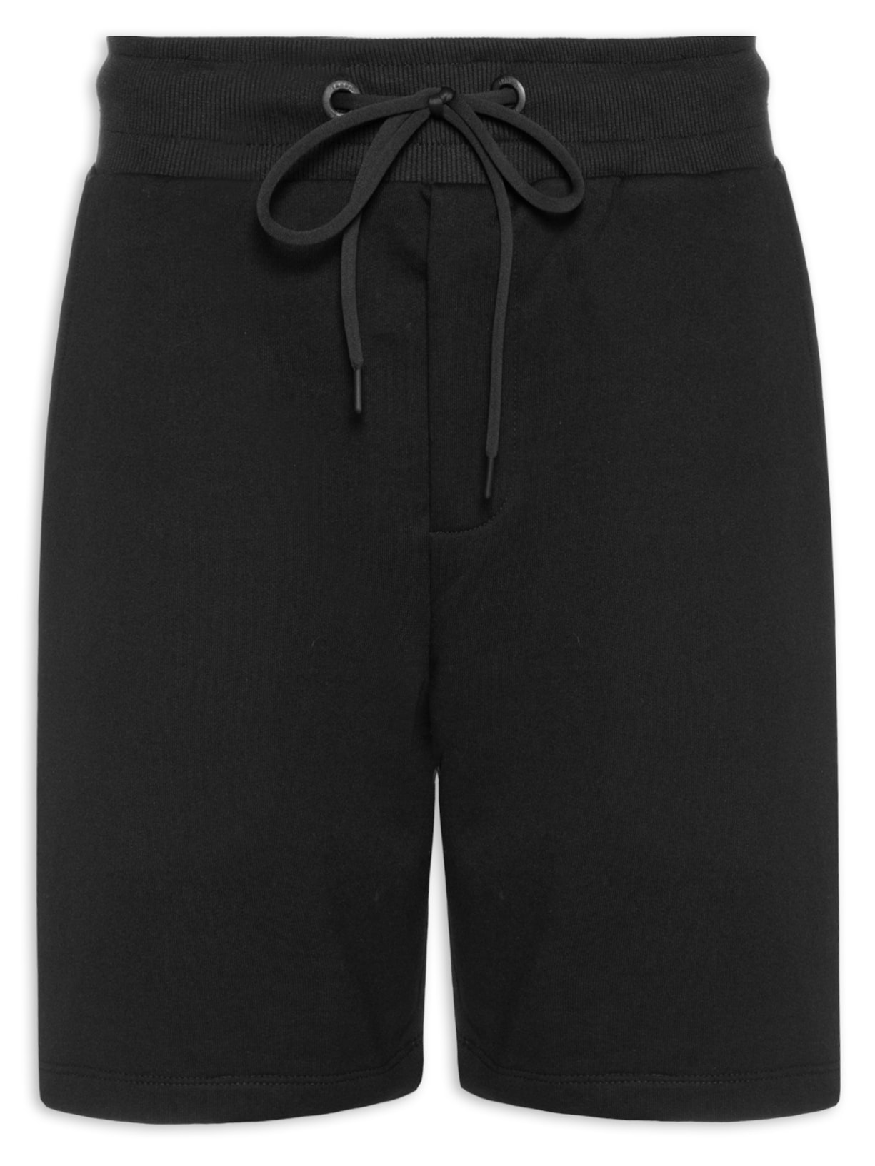 Bermuda Masculina Moletom - Preto