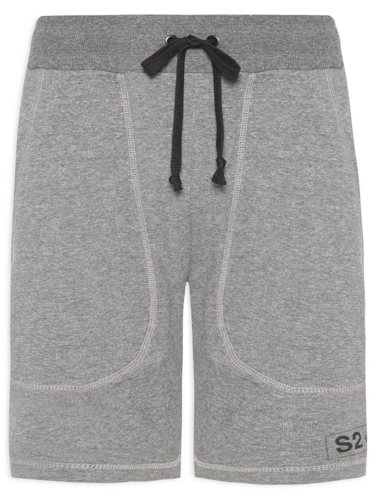 Bermuda Masculina Moletom S2 - Cinza