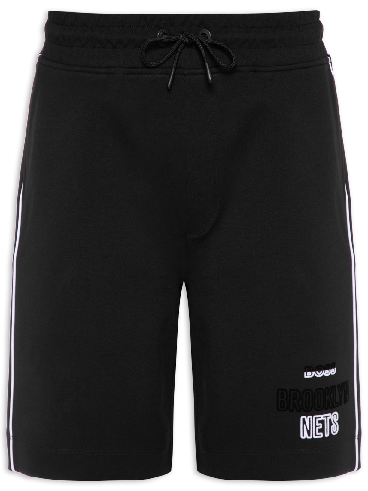 Bermuda Masculina Moletom Slam Nba - Preto