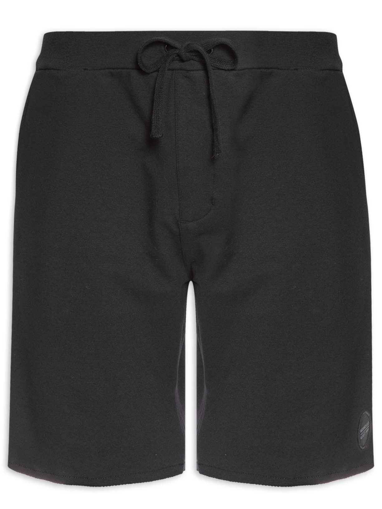 Bermuda Masculina Moletom Sport High Confort - Preto