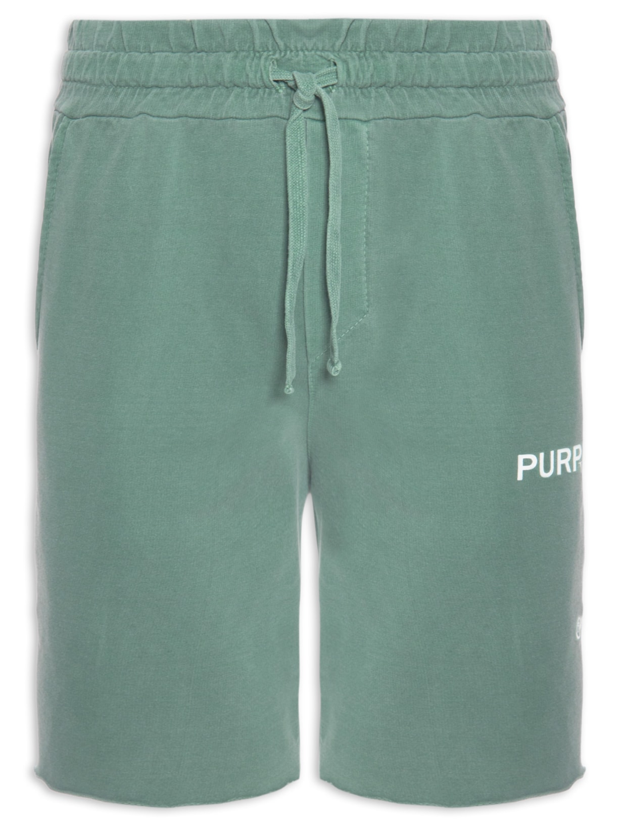 Bermuda Masculina Moletom Stoned Verde Purple Yellow