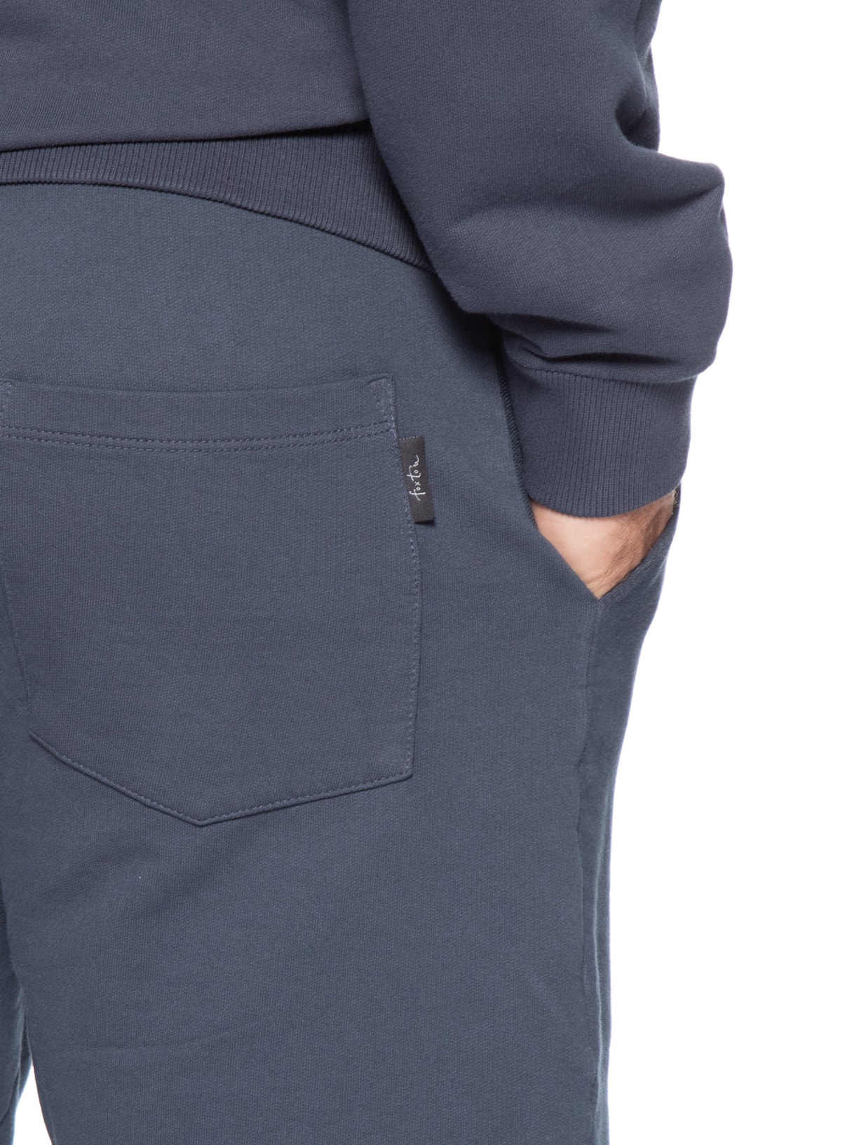 Bermuda Masculina Moletom Urbano New Azul Foxton