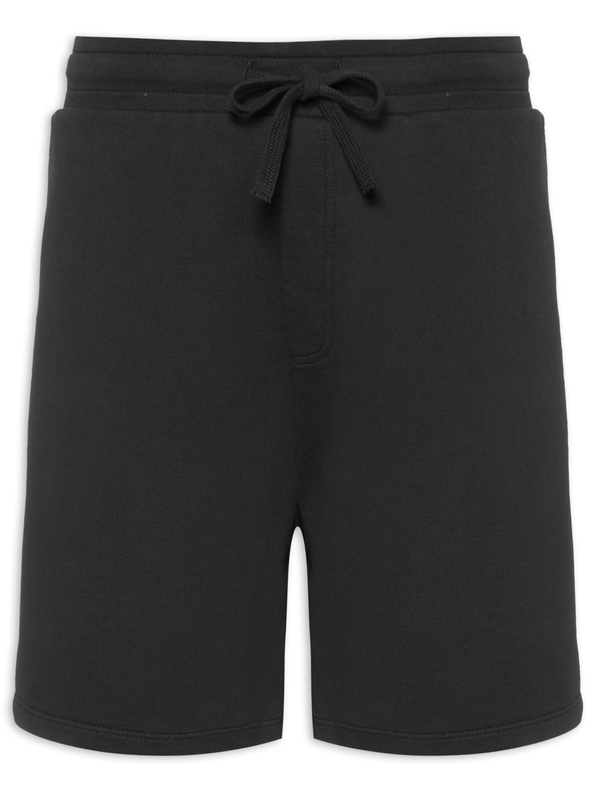Bermuda Masculina Moletom Urbano New - Preto