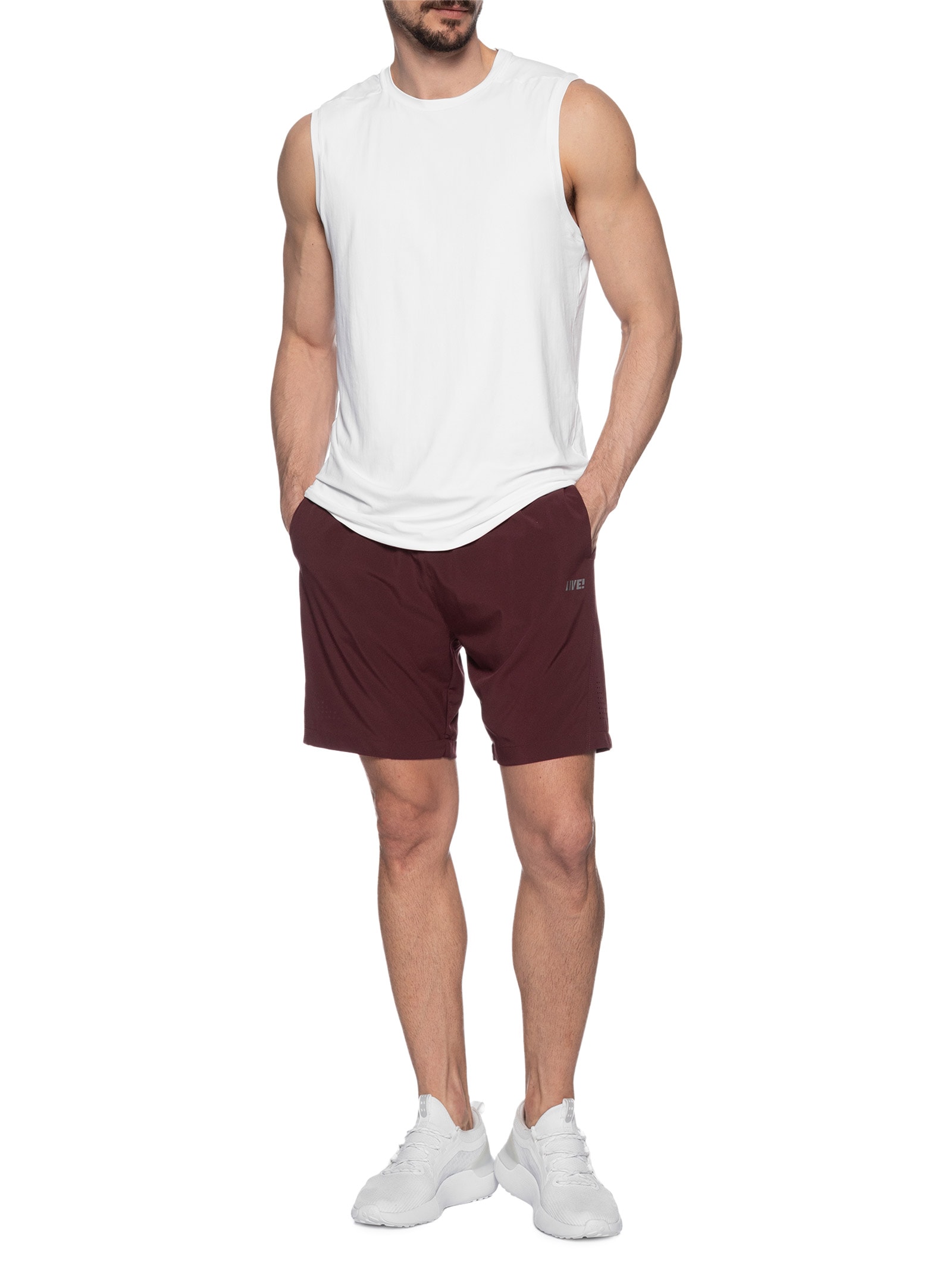 Bermuda Masculina Move 8 Dryside Men - Vinho - Live!