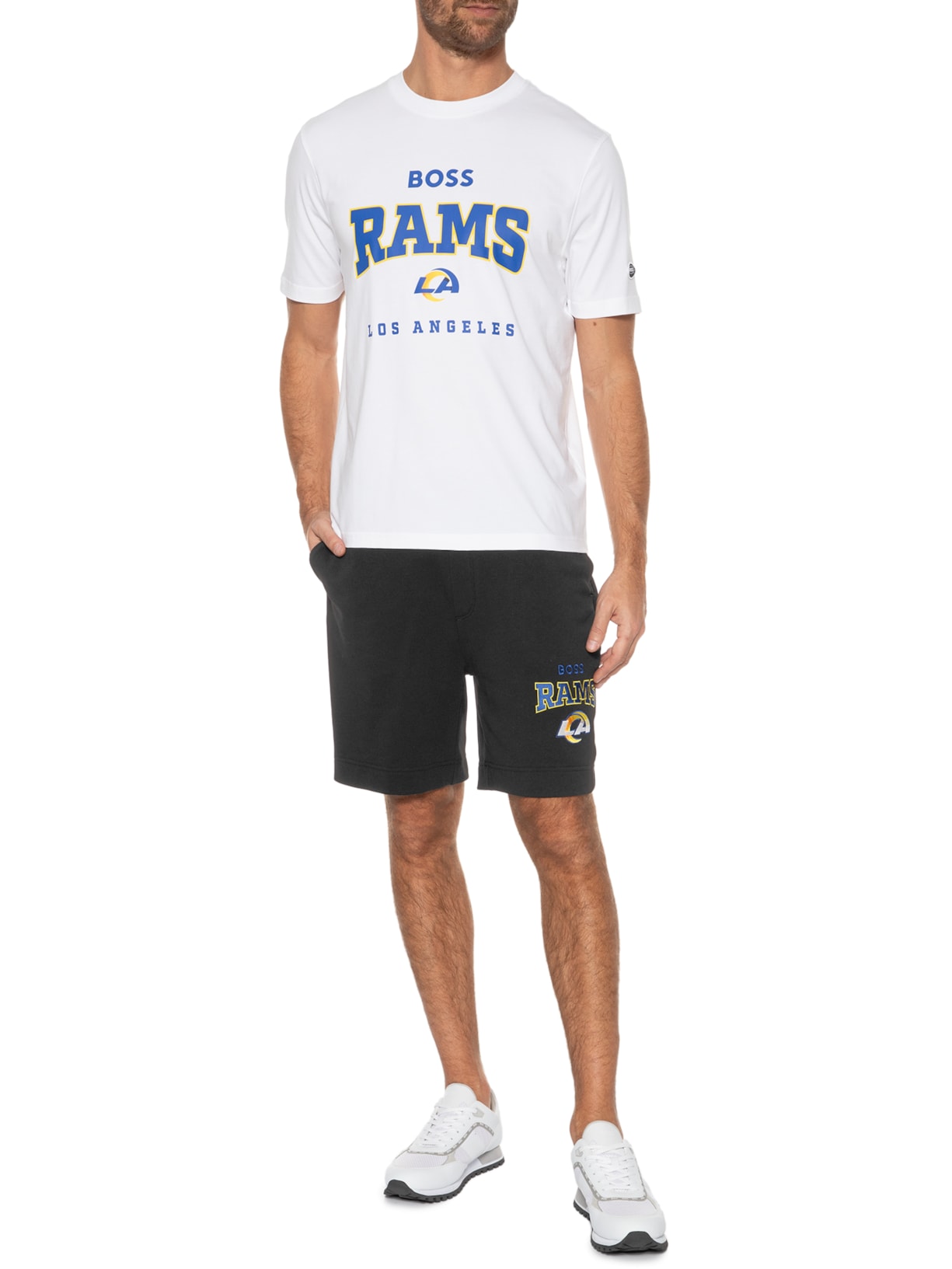 Bermuda Masculina Nap Nfl Preto Boss