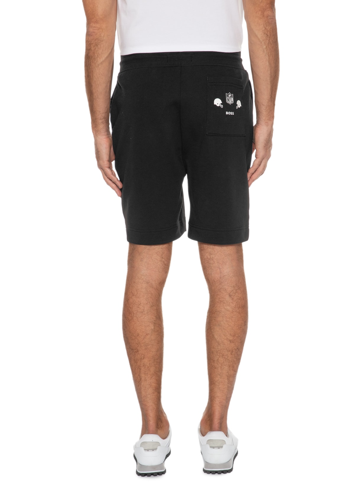 Bermuda Masculina Nap Nfl Preto Boss