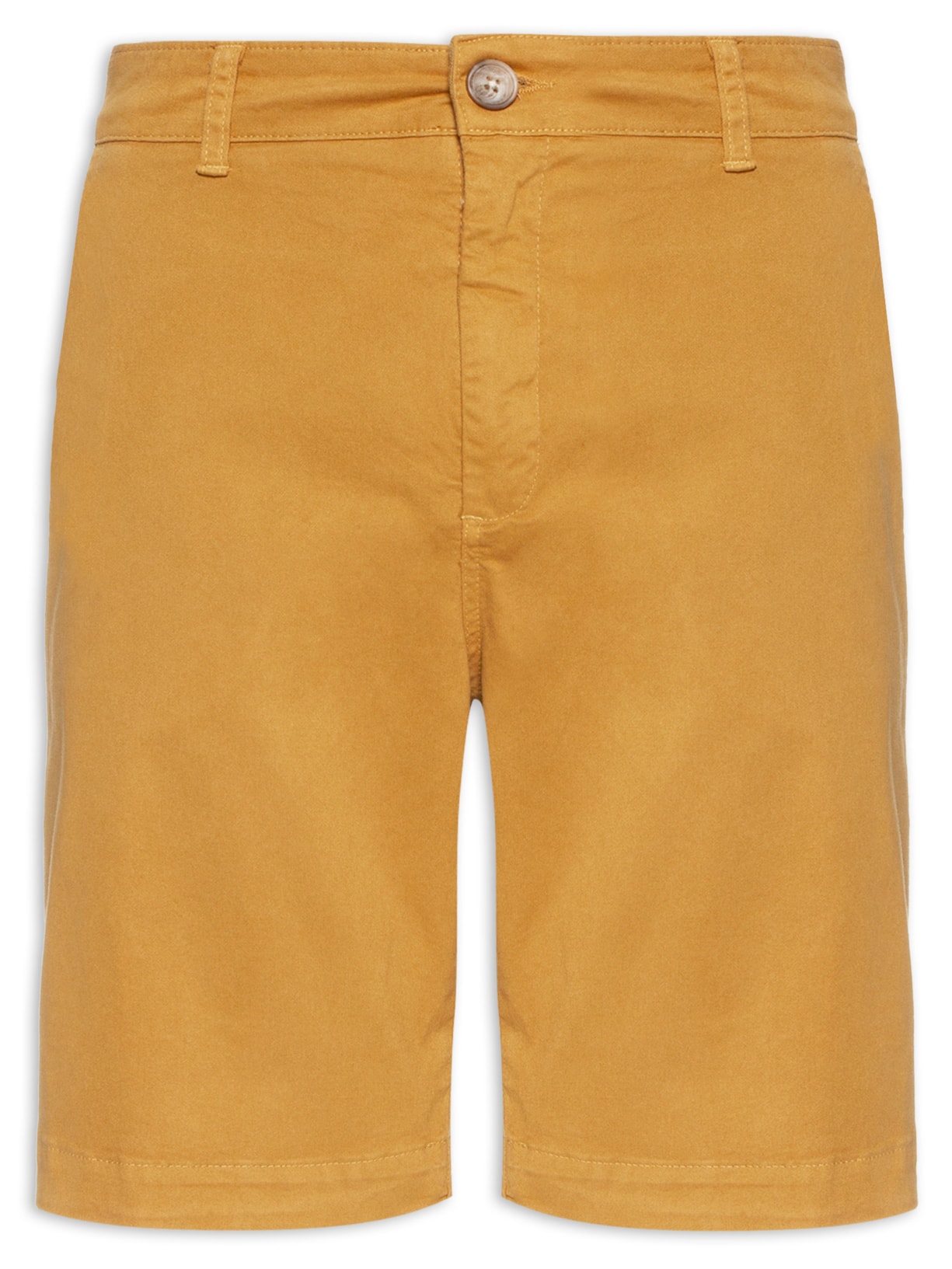Bermuda Masculina New Chino - Amarelo