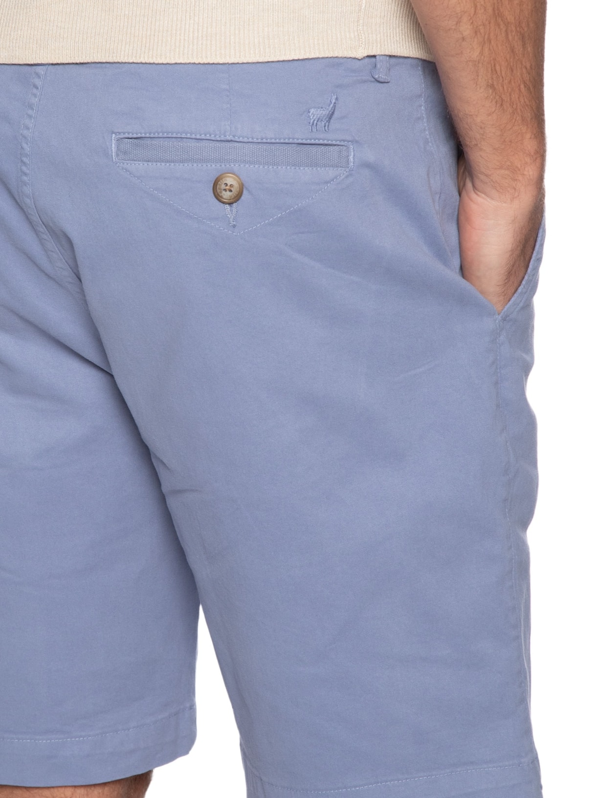 Bermuda Masculina New Chino Azul Zapalla