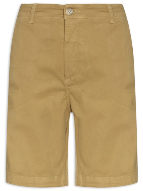 Bermuda Masculina New Chino - Bege
