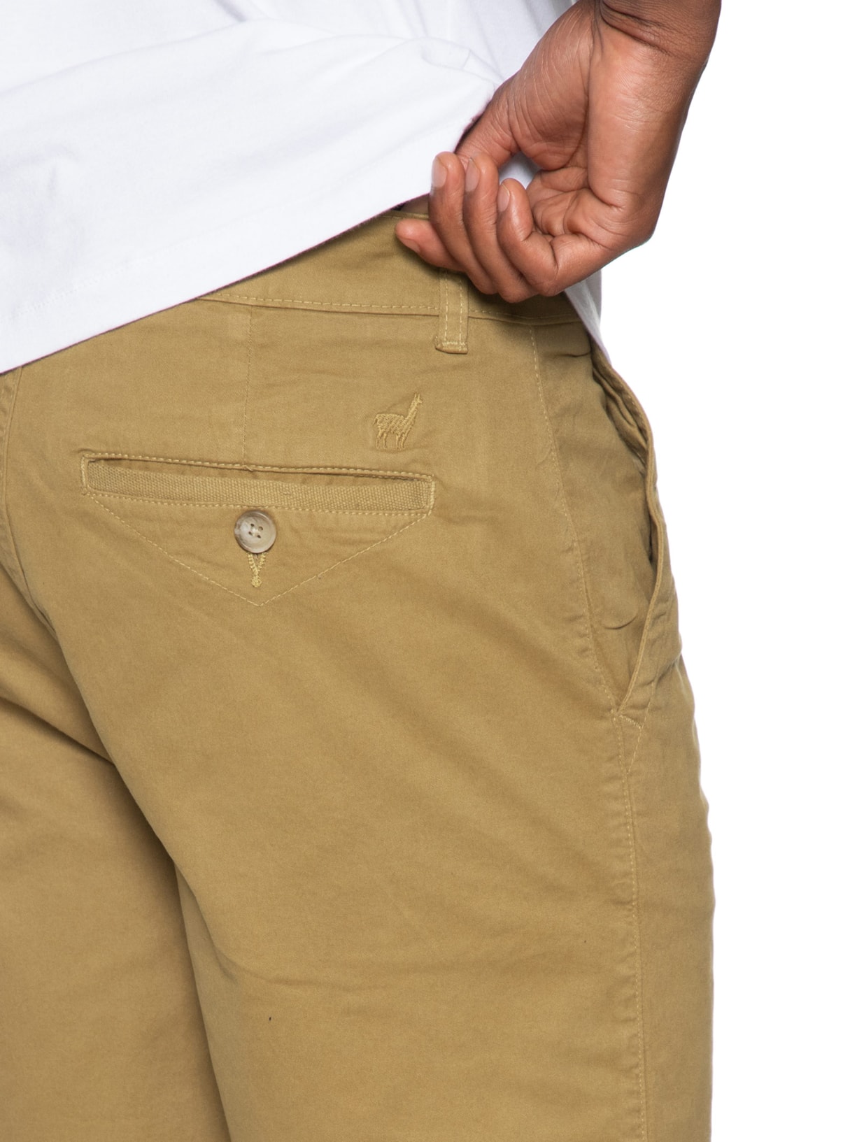 Bermuda Masculina New Chino Bege Zapalla