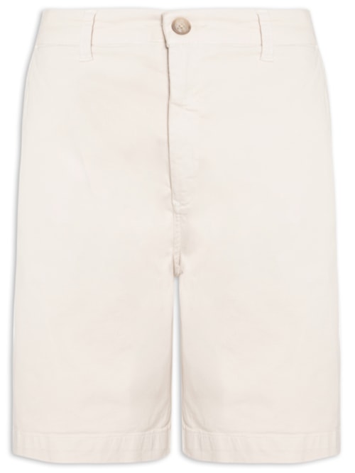 Bermuda Masculina New Chino - Bege