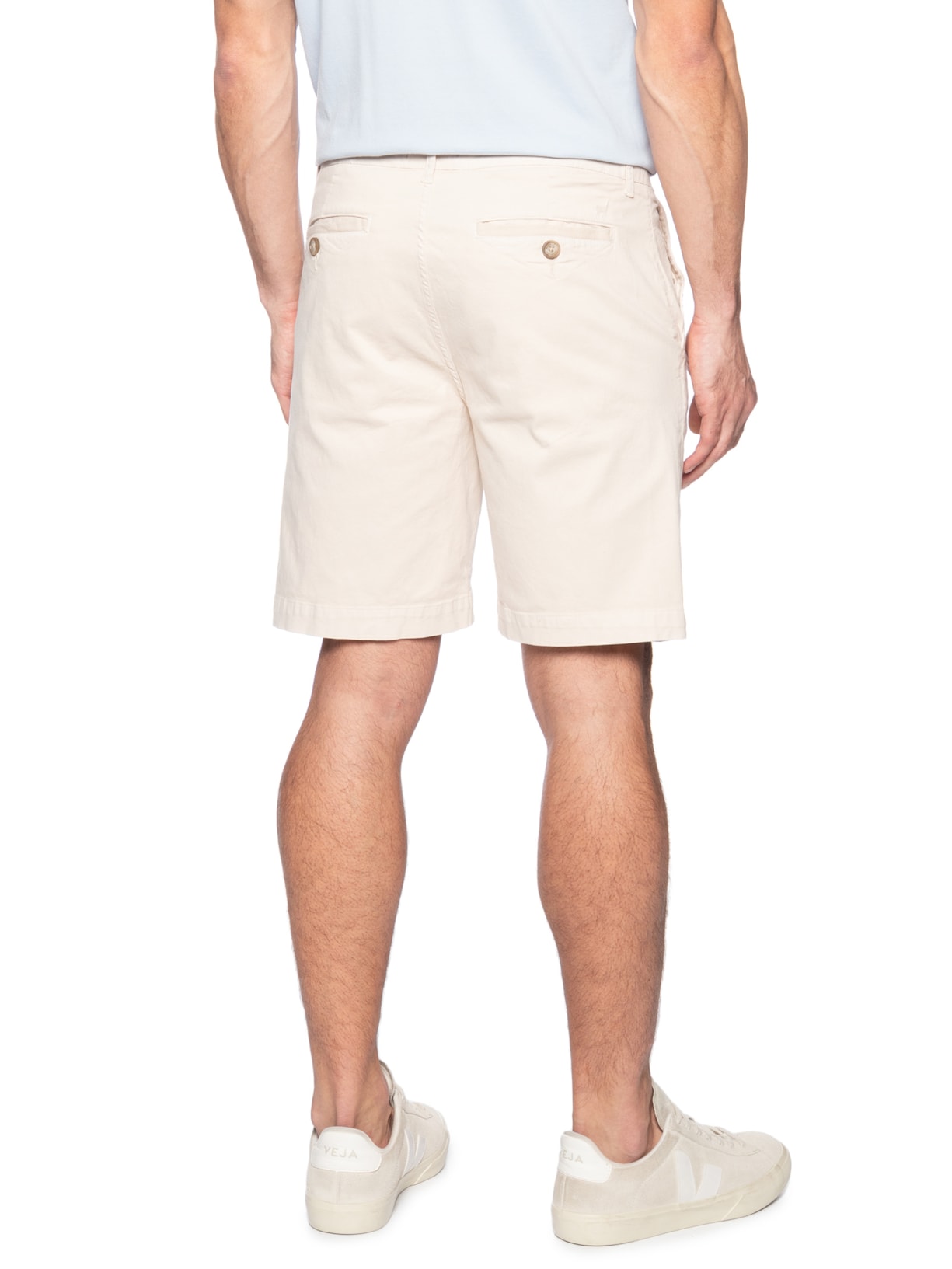 Bermuda Masculina New Chino Bege  Zapalla