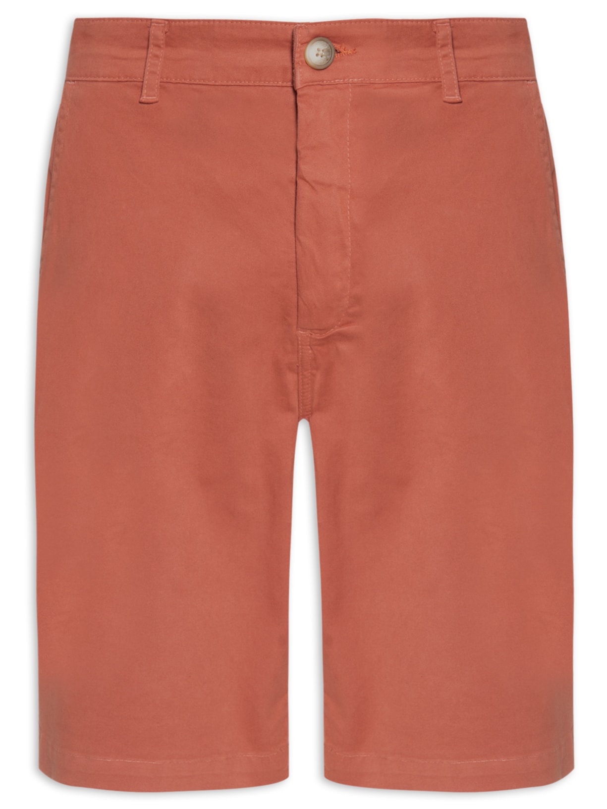 Bermuda Masculina New Chino - Laranja