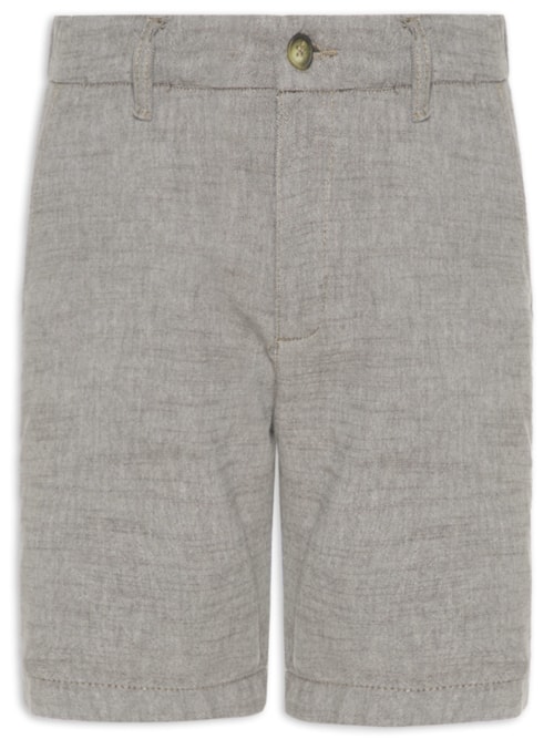 Bermuda Masculina Oxford – Marrom