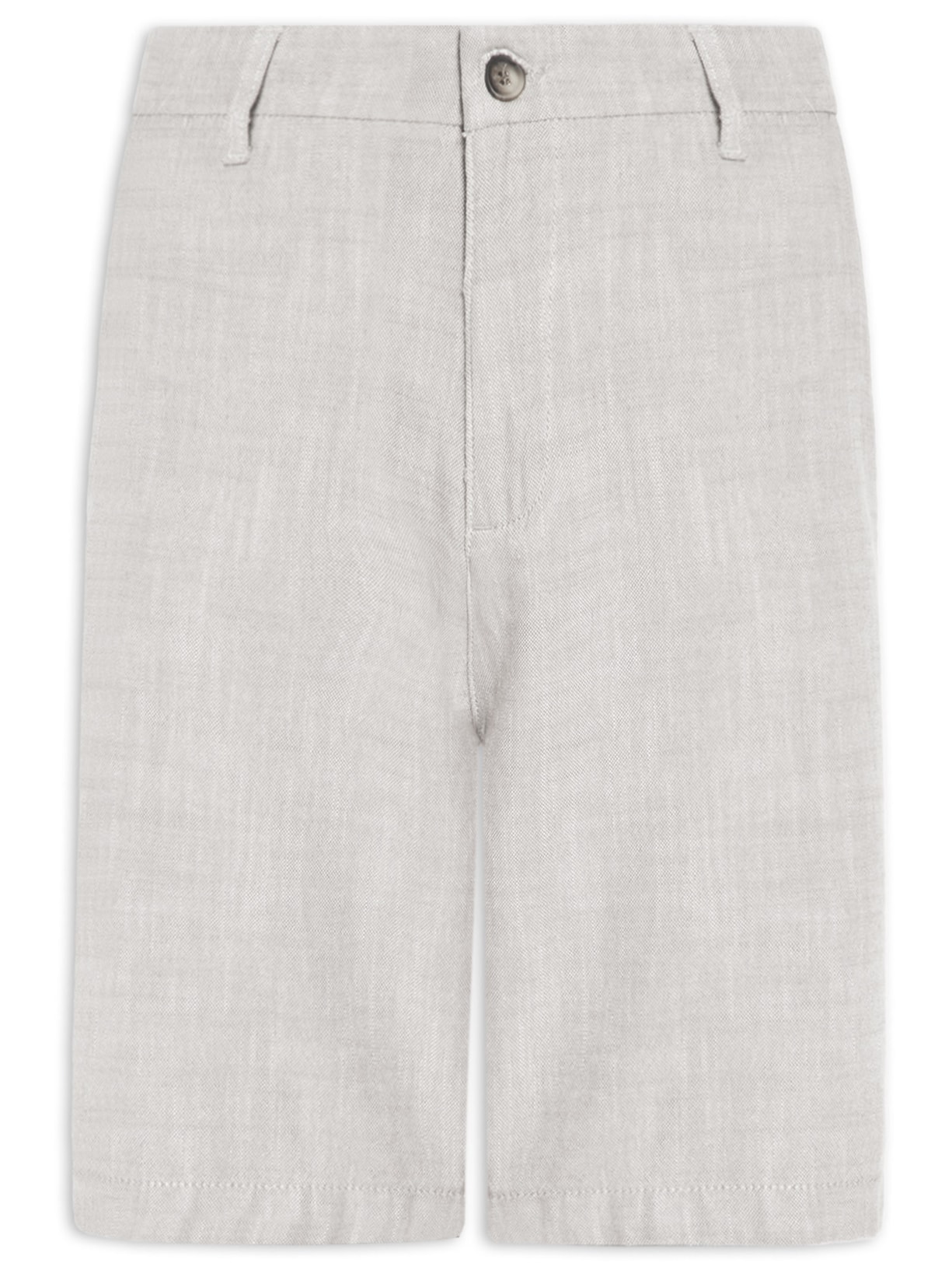 Bermuda Masculina Oxford Cinza Pineapple