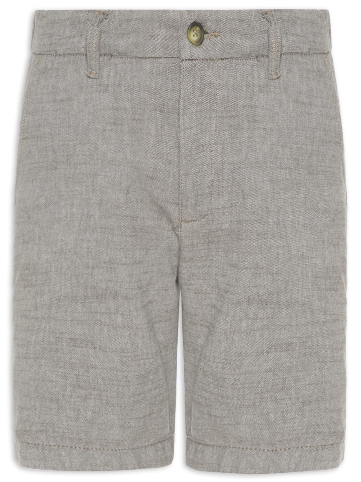 Bermuda Masculina Oxford – Marrom