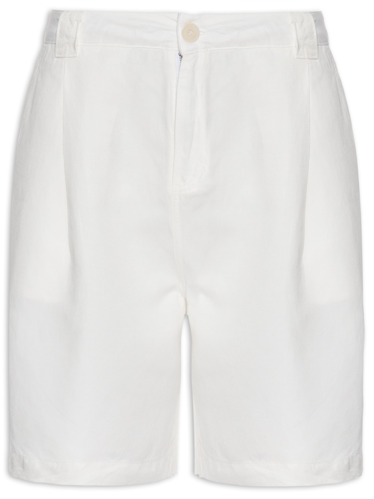 Bermuda Masculina Pioneer Drifter - Off White