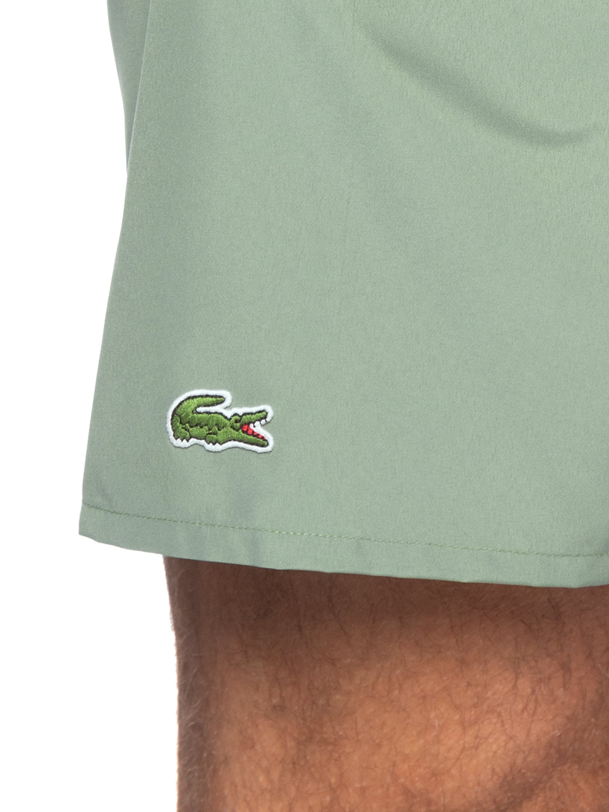 Bermuda Masculina Praia Monocromática Verde Lacoste