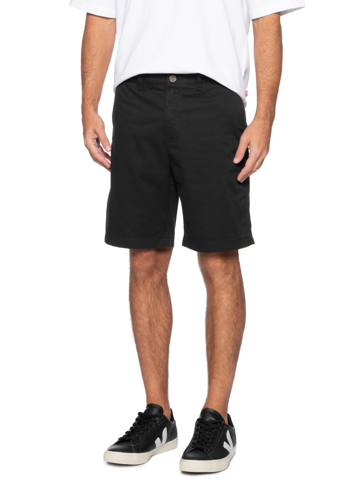 Bermuda Masculina Preto Hering
