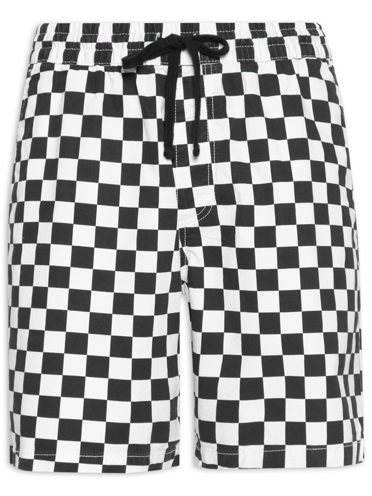 Bermuda Masculina Range Relaxed Elastic - Preto