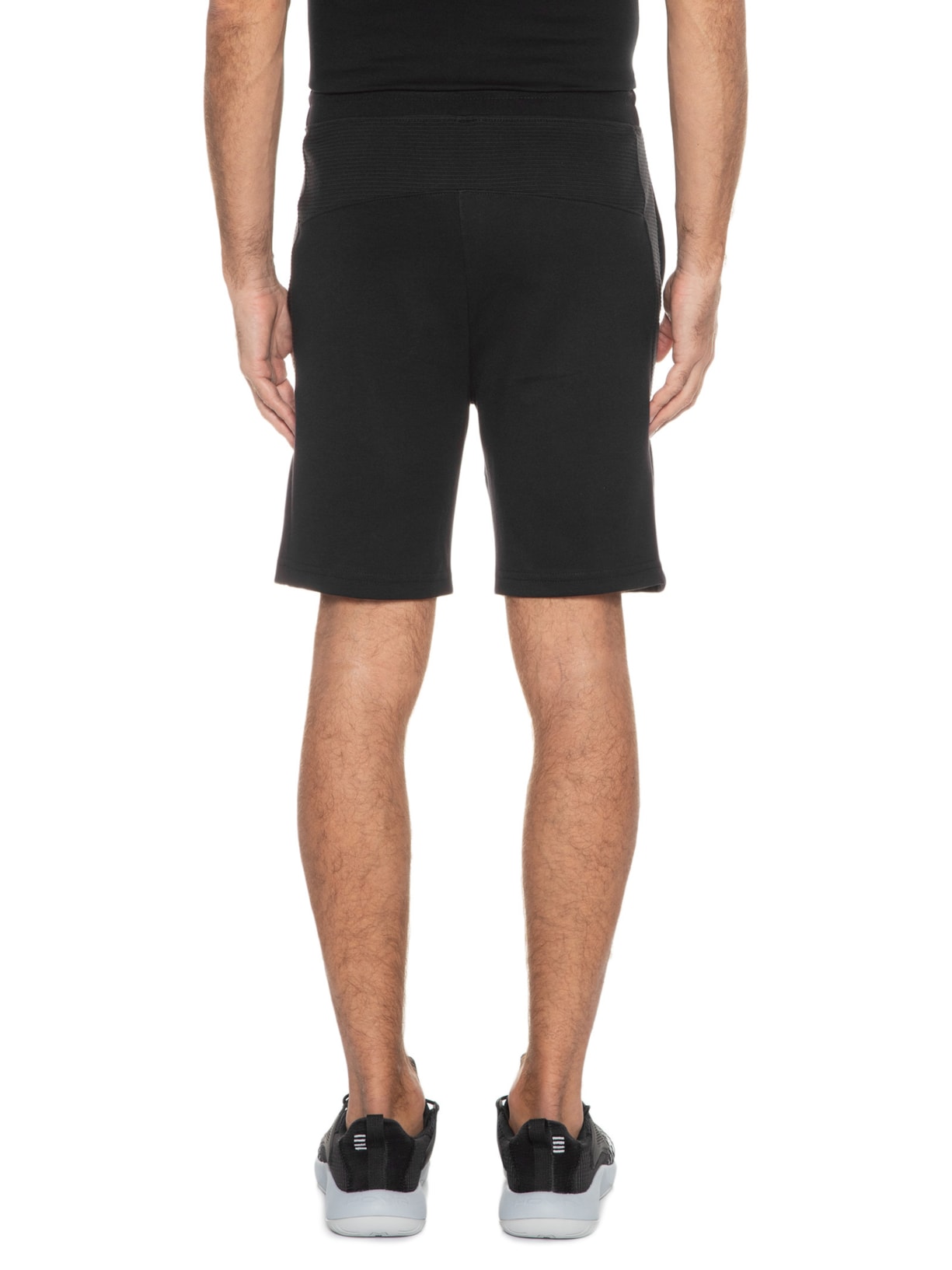 Bermuda Masculina Rayures Slim N°1 Preto Le Coq Sportif