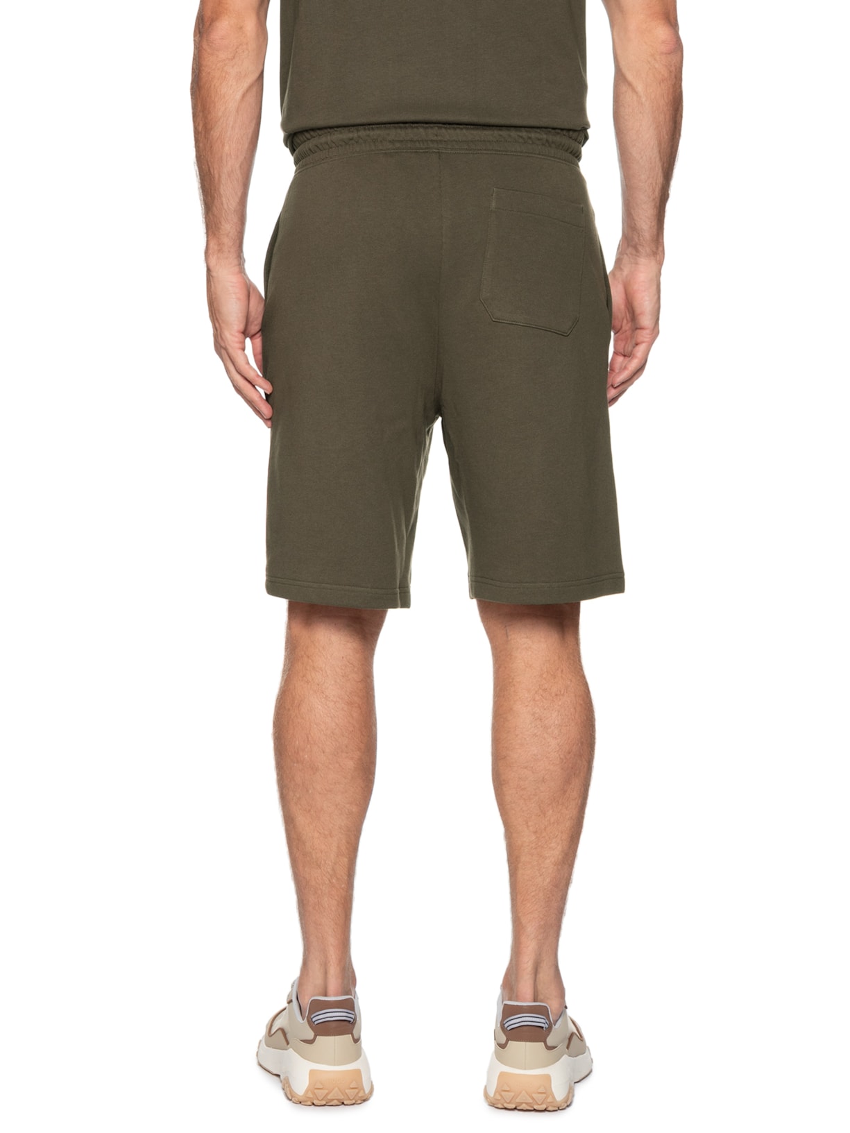 Bermuda Masculina Regular Fit Cotton Nasensio Marrom Hugo