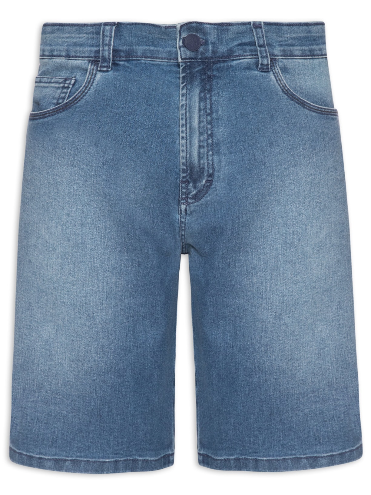 Bermuda Masculina Regular Panamá Azul John John