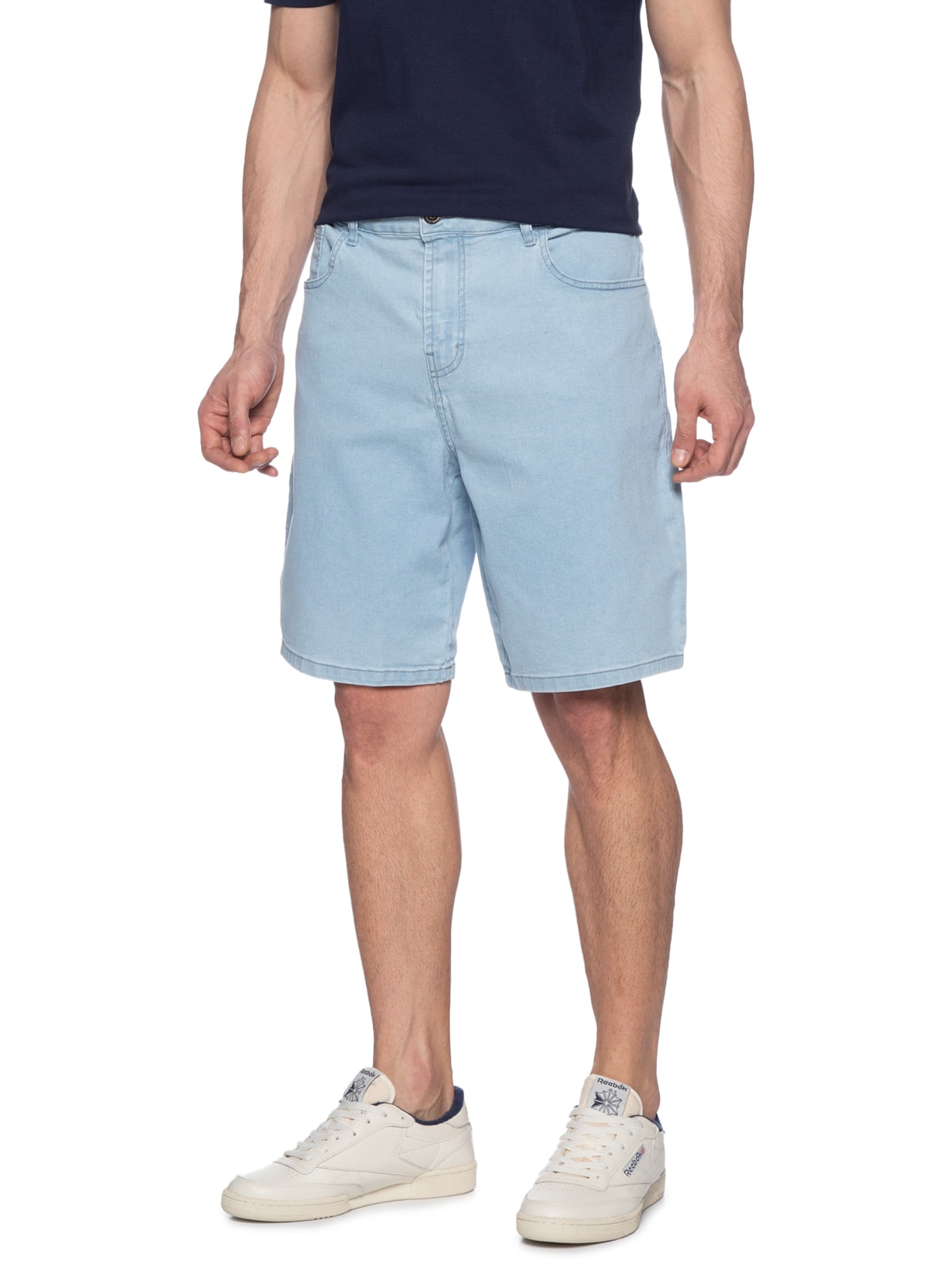 Bermuda Masculina Regular Panamá Santiago Azul John John