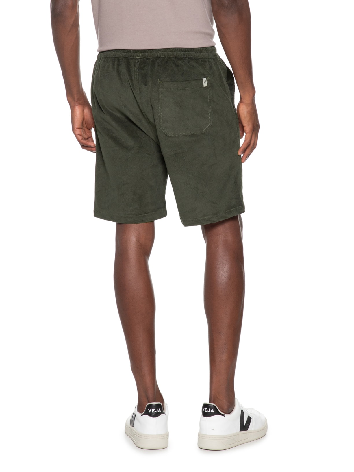 Bermuda Masculina Relax Cotele Verde Zapalla