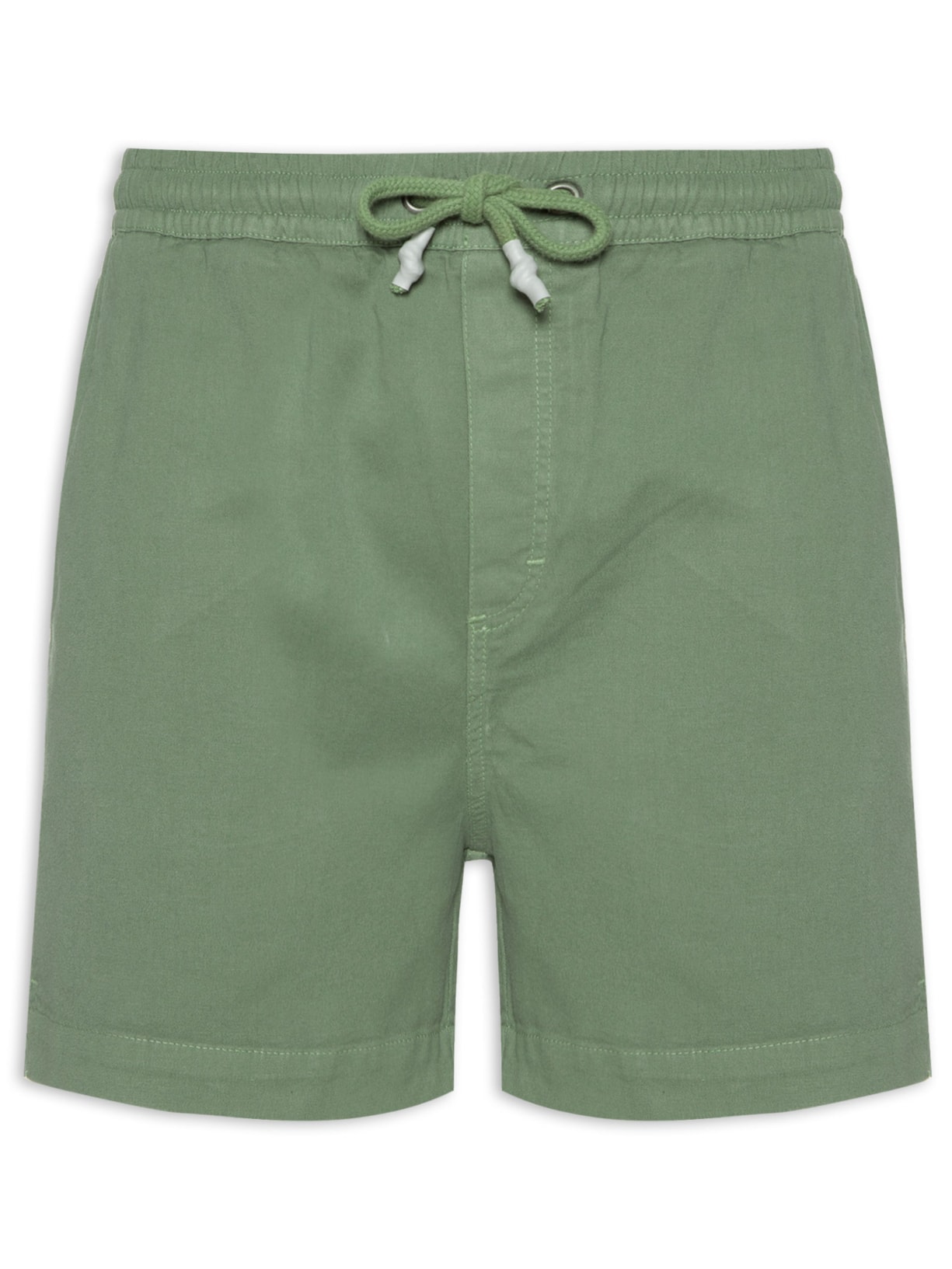 Bermuda Masculina Relax Sarja - Verde
