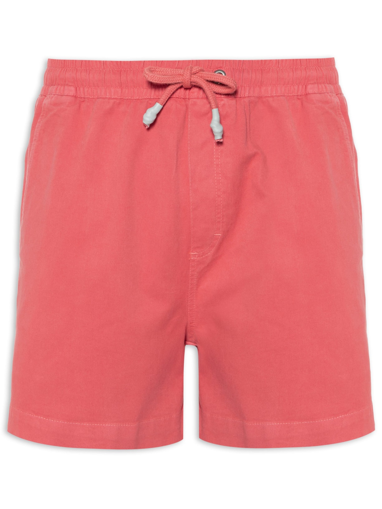 Bermuda Masculina Relax Sarja - Vermelho