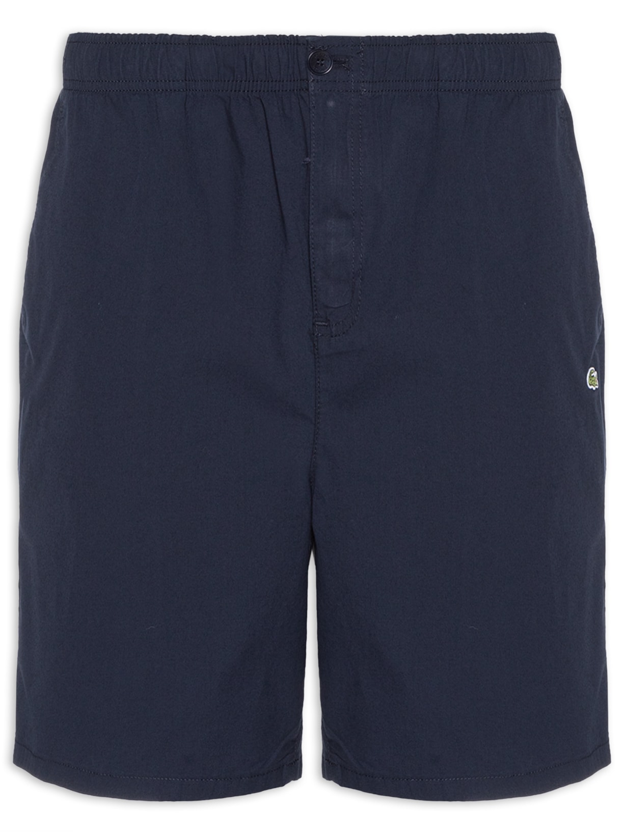 Bermuda Masculina Relaxed Fit Azul Lacoste