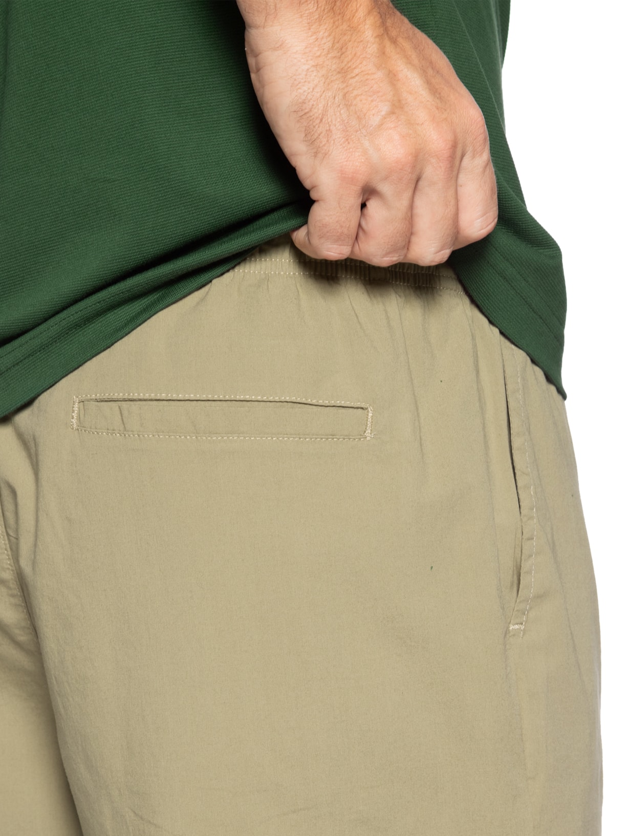 Bermuda Masculina Relaxed Fit Bege Lacoste