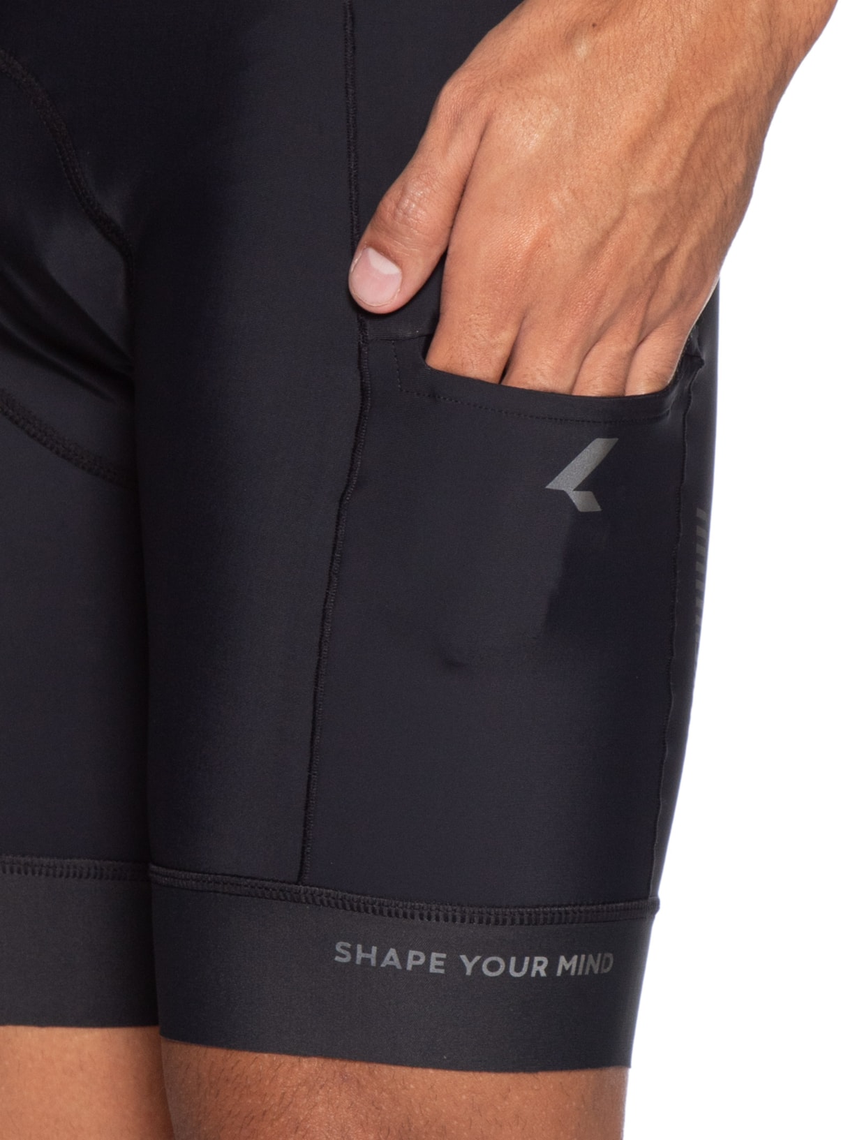 Bermuda Masculina Run Move 9 Men Preto Live!